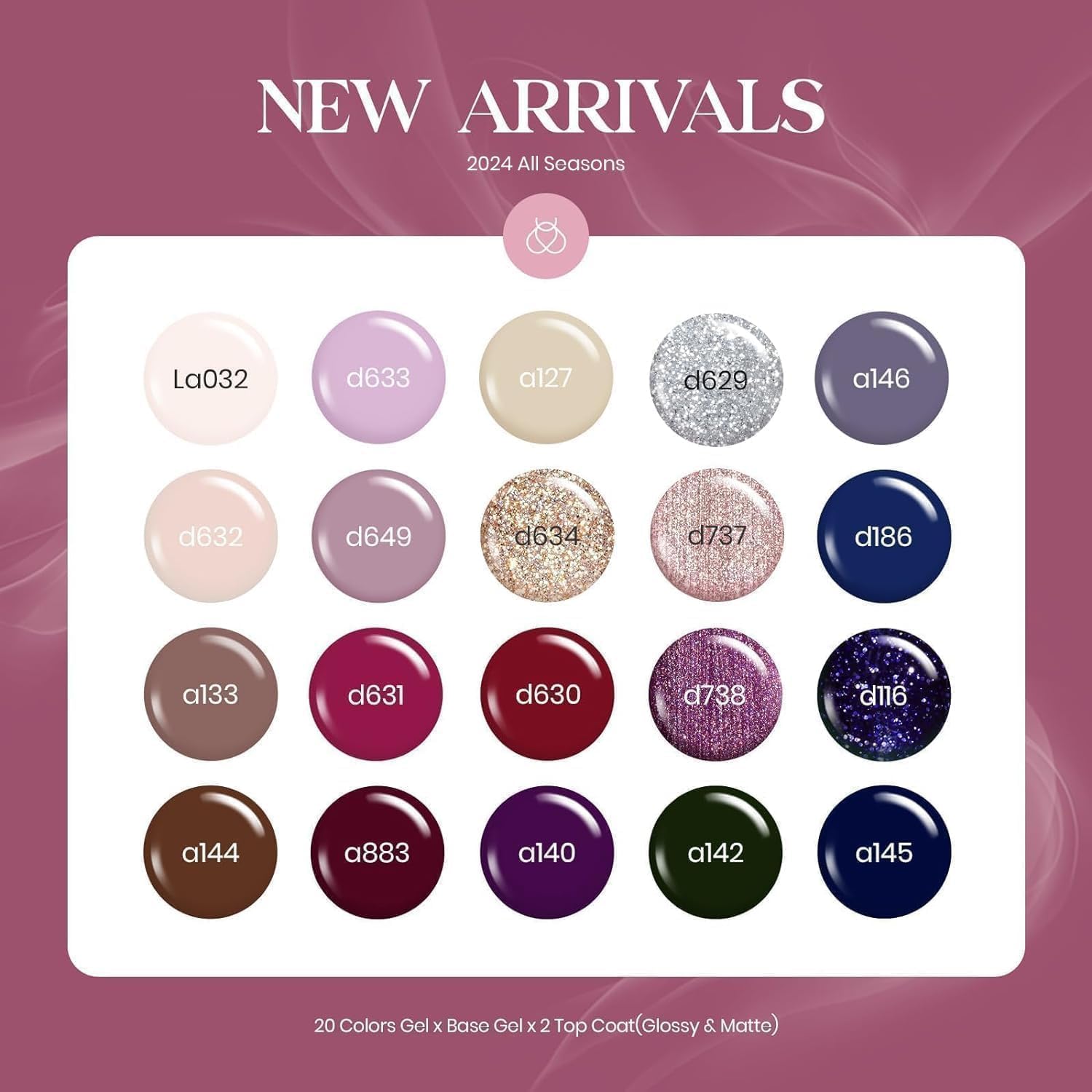 Beetles Gel Polish Set nude shades for seamless, elegant nails.