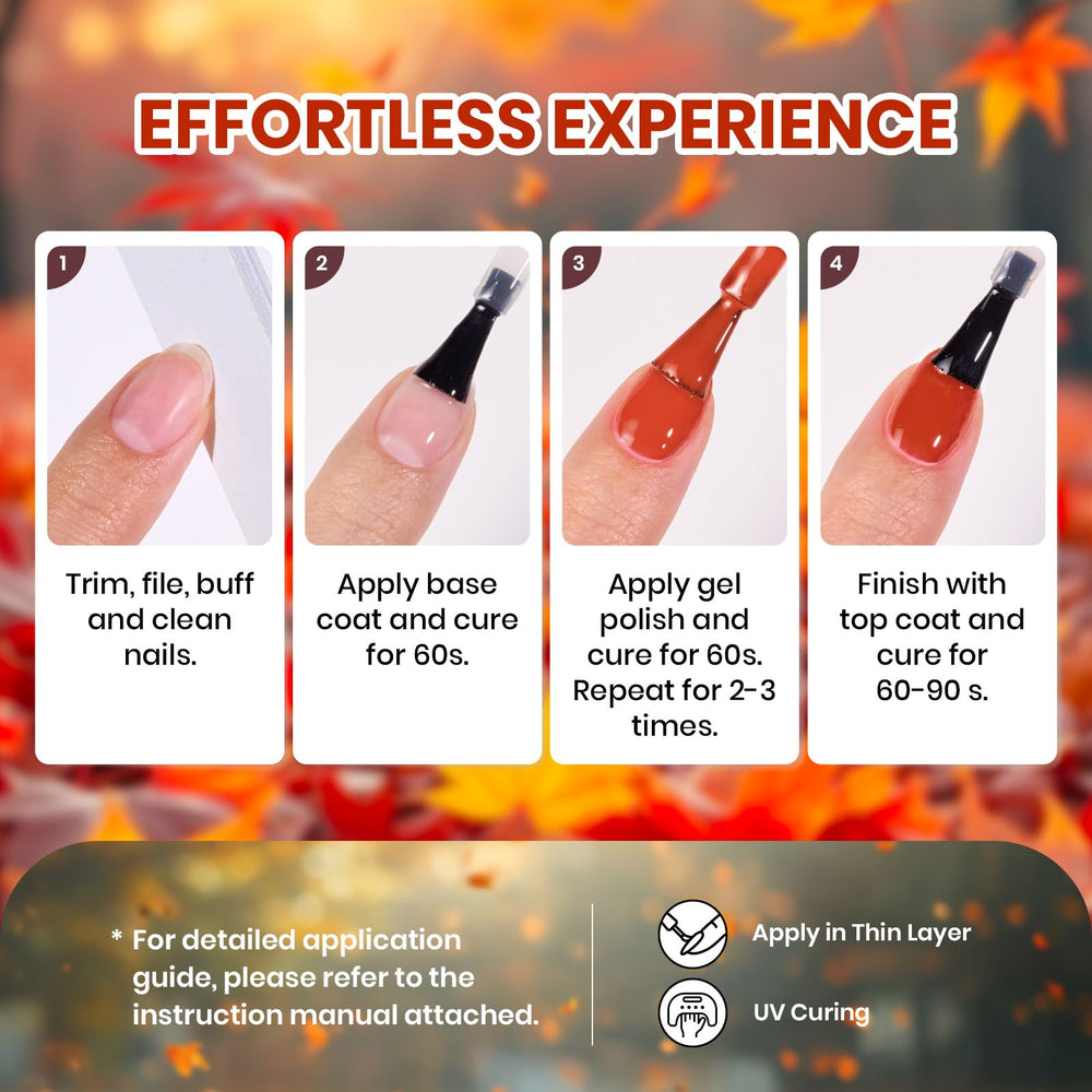 Beetles Gel Polish set under UV/LED curing for durable manicure results
