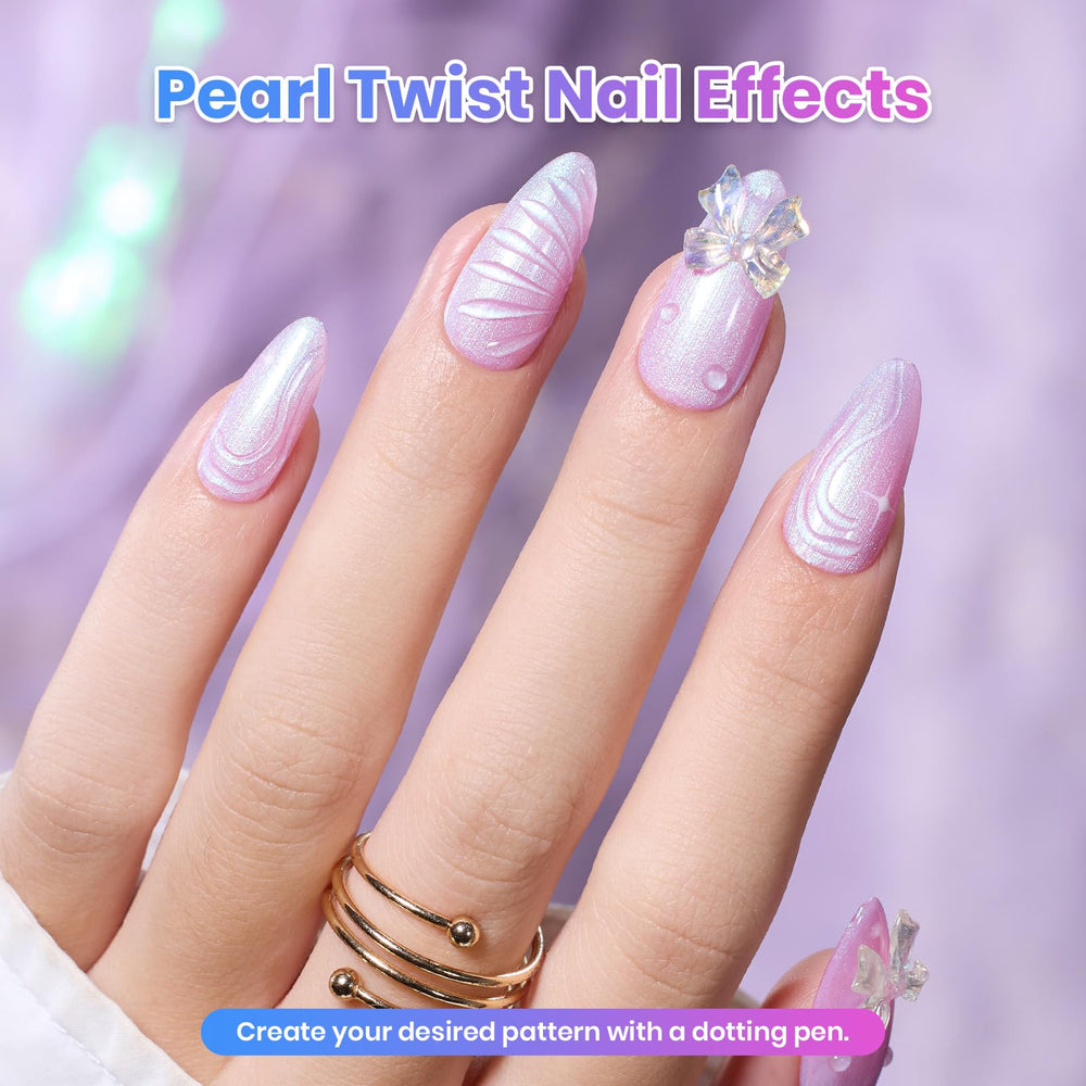 Six-color set with pearlescent glow for versatile outfits.