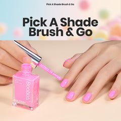 Beetles Glitter Neon Nail Polish Set orange sparkle shade for festival-ready manicures