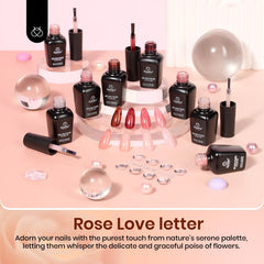 Beetles glitter-pink Sunset Rose 4 brings subtle sparkle for special occasions