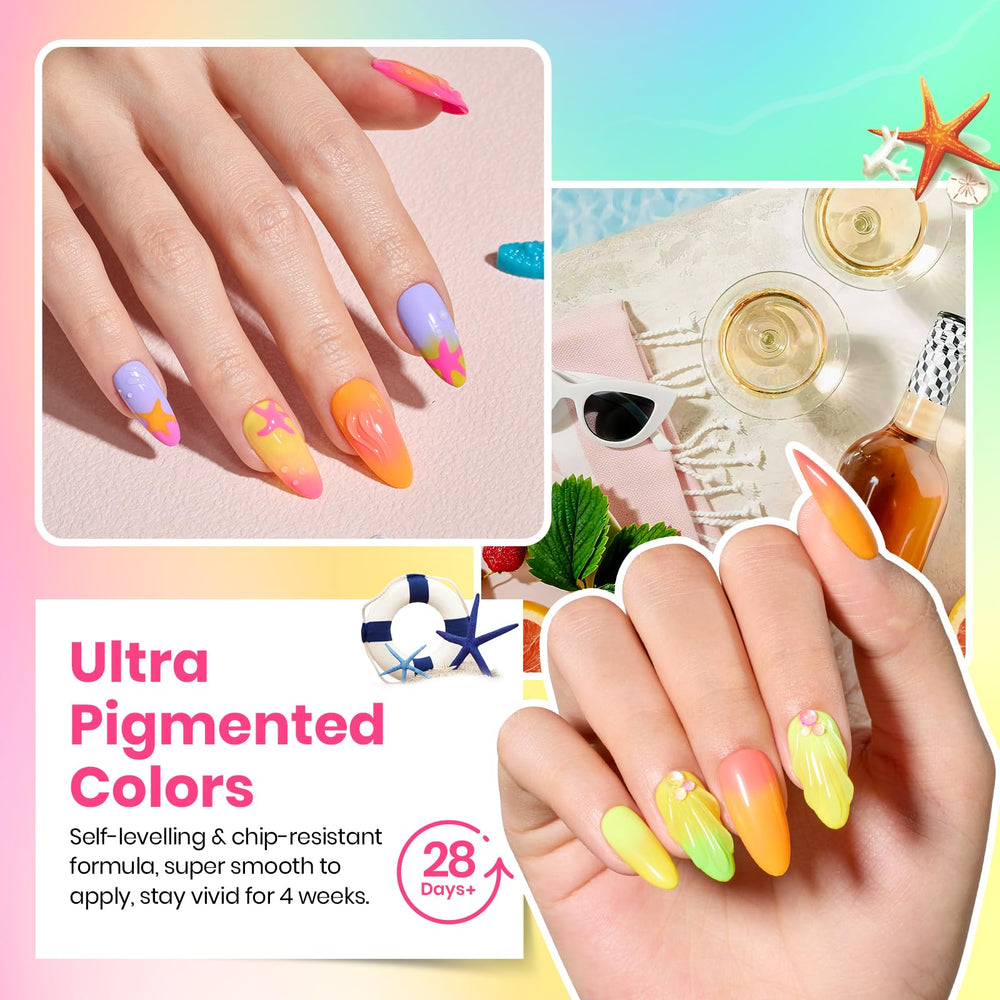 Beetles Glitter Top Coat provides festive sparkle with strong adhesion.