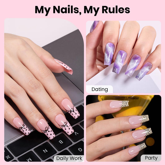 Beetles 15g hands-free nail glue gel provides strong adhesion for durable wear