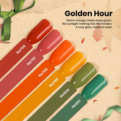 Beetles Hema-Free Gel Polish Golden Hour Dark Red bottle, chip resistant finish