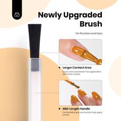 Beetles Hema-Free Gel Polish Golden Hour DIY manicure setup, easy at home salon results