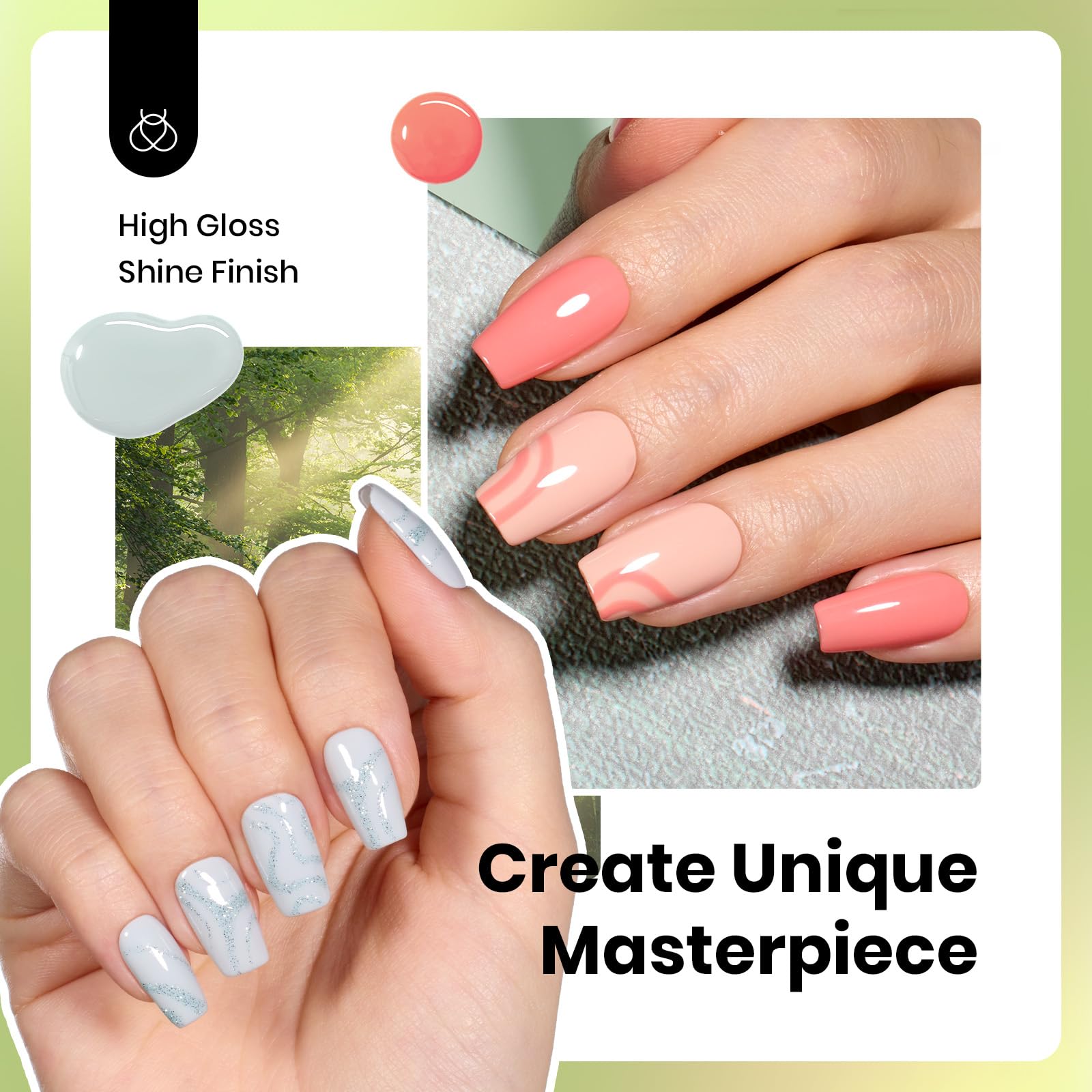 Beetles HEMA-free safety formula for safer nail care.