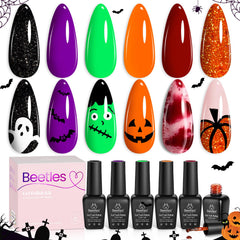 Beetles Hocus Pocus base and top coat reminder for best results