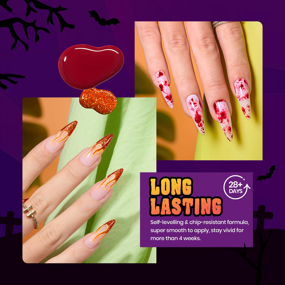 Beetles Hocus Pocus purple nail polish for rich color depth