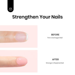 Beetles hydrolyzed wheat protein and calcium pantothenate ingredients support maintenance of natural nails.