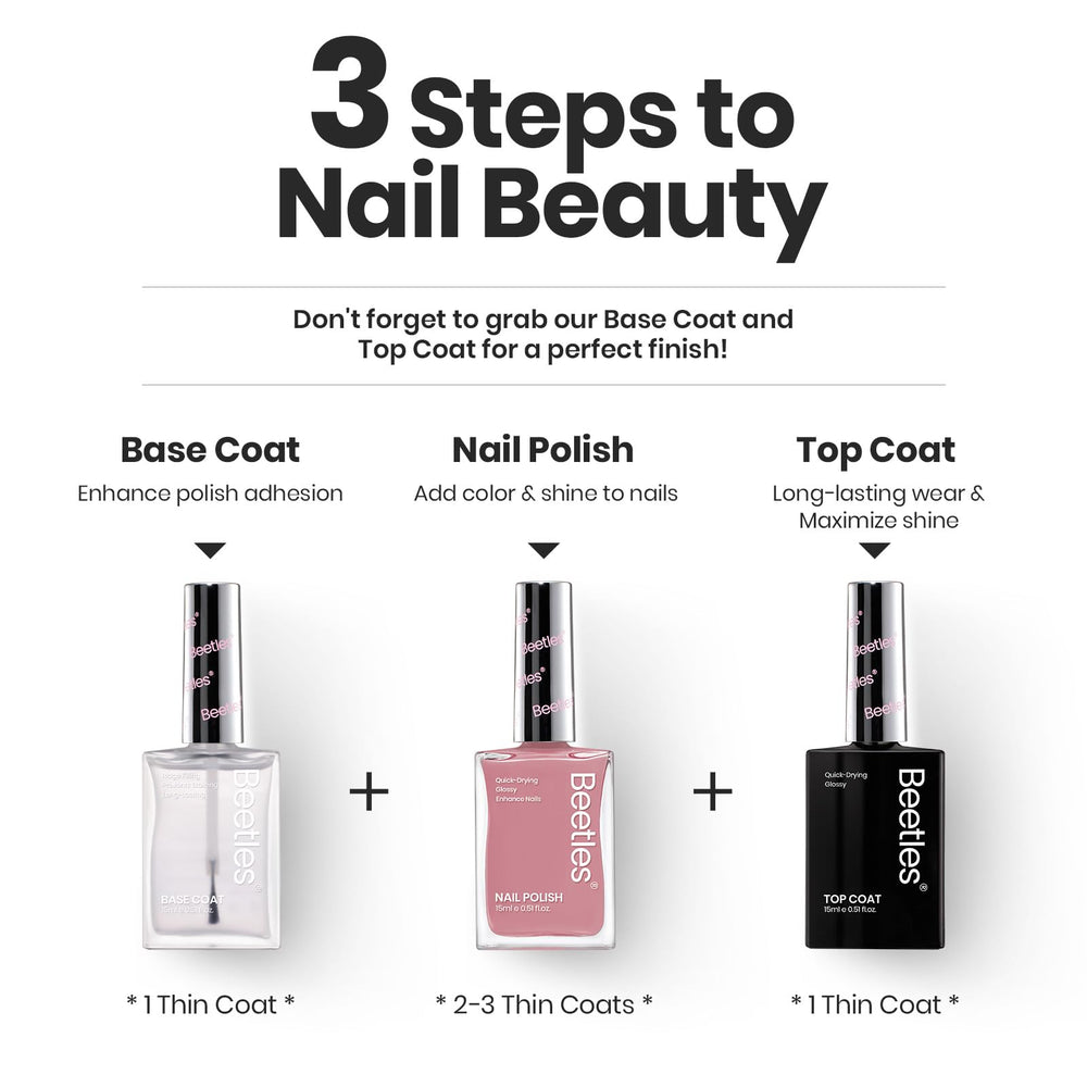 Beetles Jelly Nail Polish quick-dry formula ready in minutes
