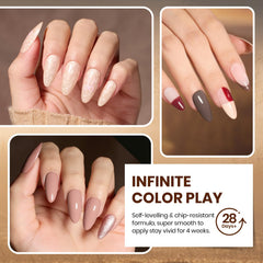 Beetles LED lamp cures gel quickly for efficient at-home manicures.