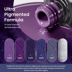 Beetles Lost Universe navy blue gel polish bottle for chic nails