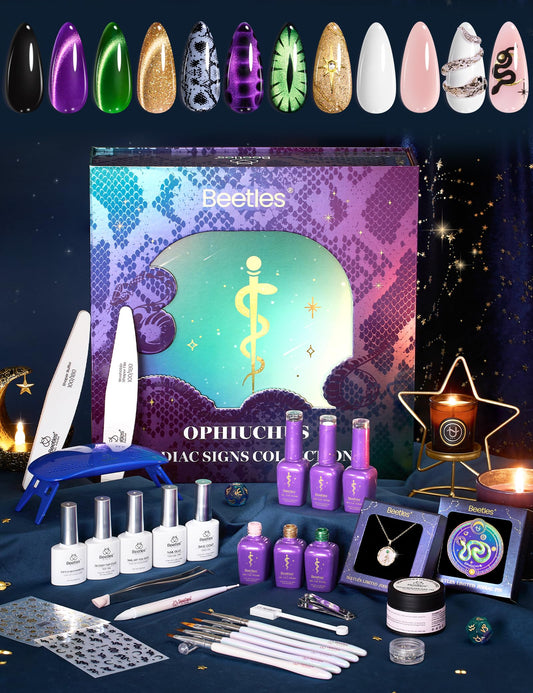 Beetles Lucky Box Ophiuchus packaging showing zodiac-inspired gift set