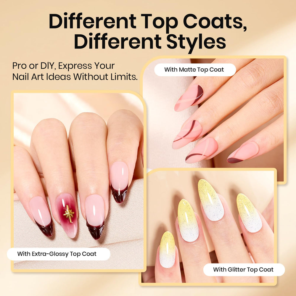 Beetles matte top coat delivers chic, smudge-resistant finish.