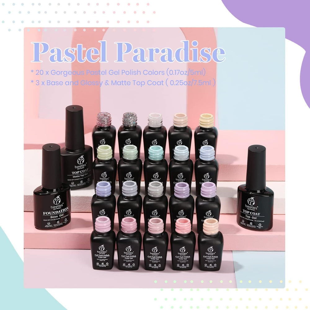 Beetles matte top coat for chic, velvety nails