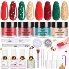 Beetles Merry Sparkle tools cuticle oil highlights at-home manicure essentials.