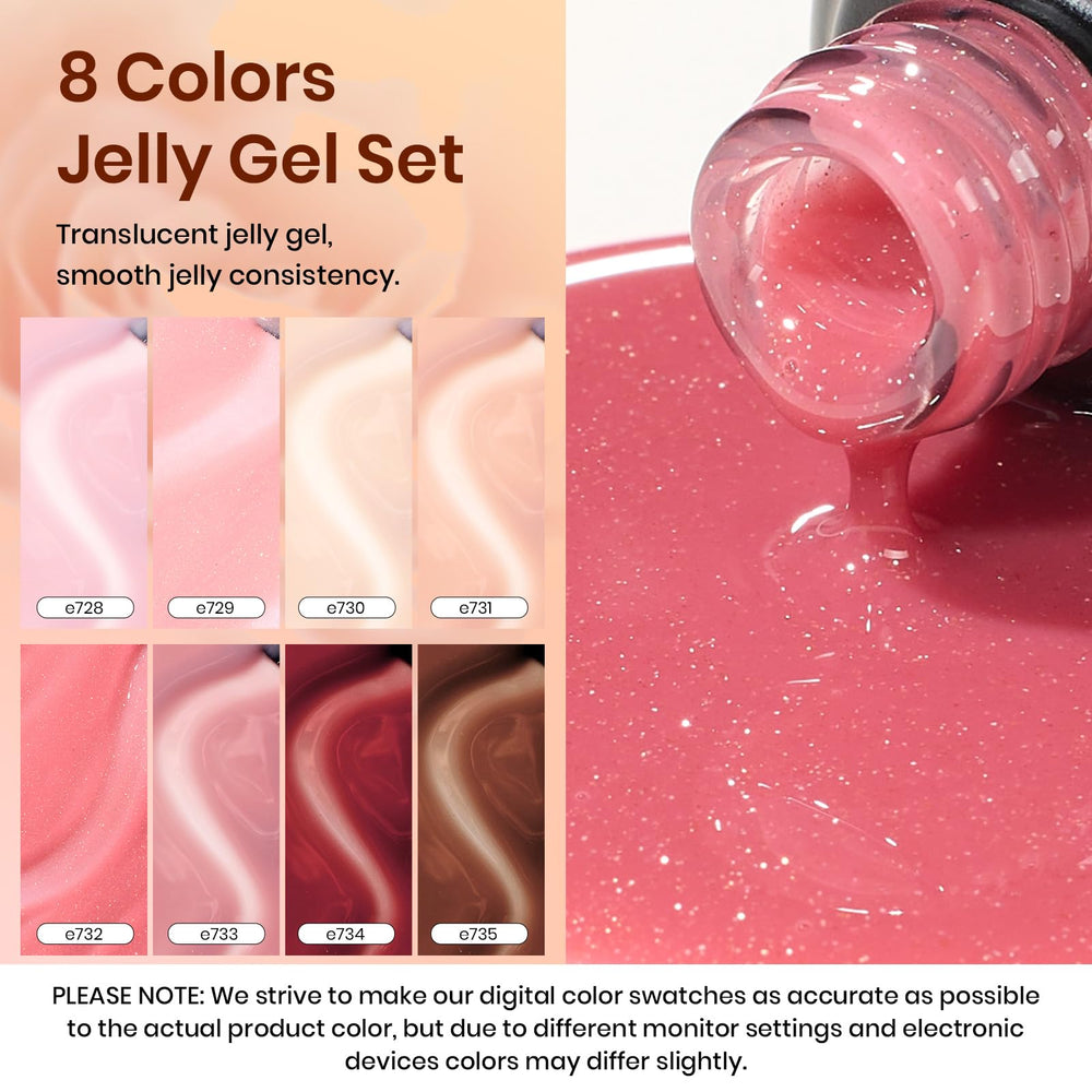 Beetles milky-pink Sunset Rose 5 creates a creamy, delicate look