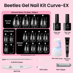 Beetles mini UV lamp provides quick curing at home.