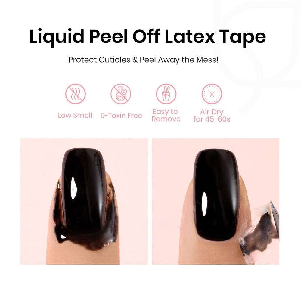 Beetles nail art printing tool supports gradients and marbling
