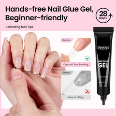 Beetles nail clipper and file set for prep and shaping
