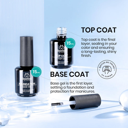 Beetles Nail Dehydrator application showing prep for durable polish.