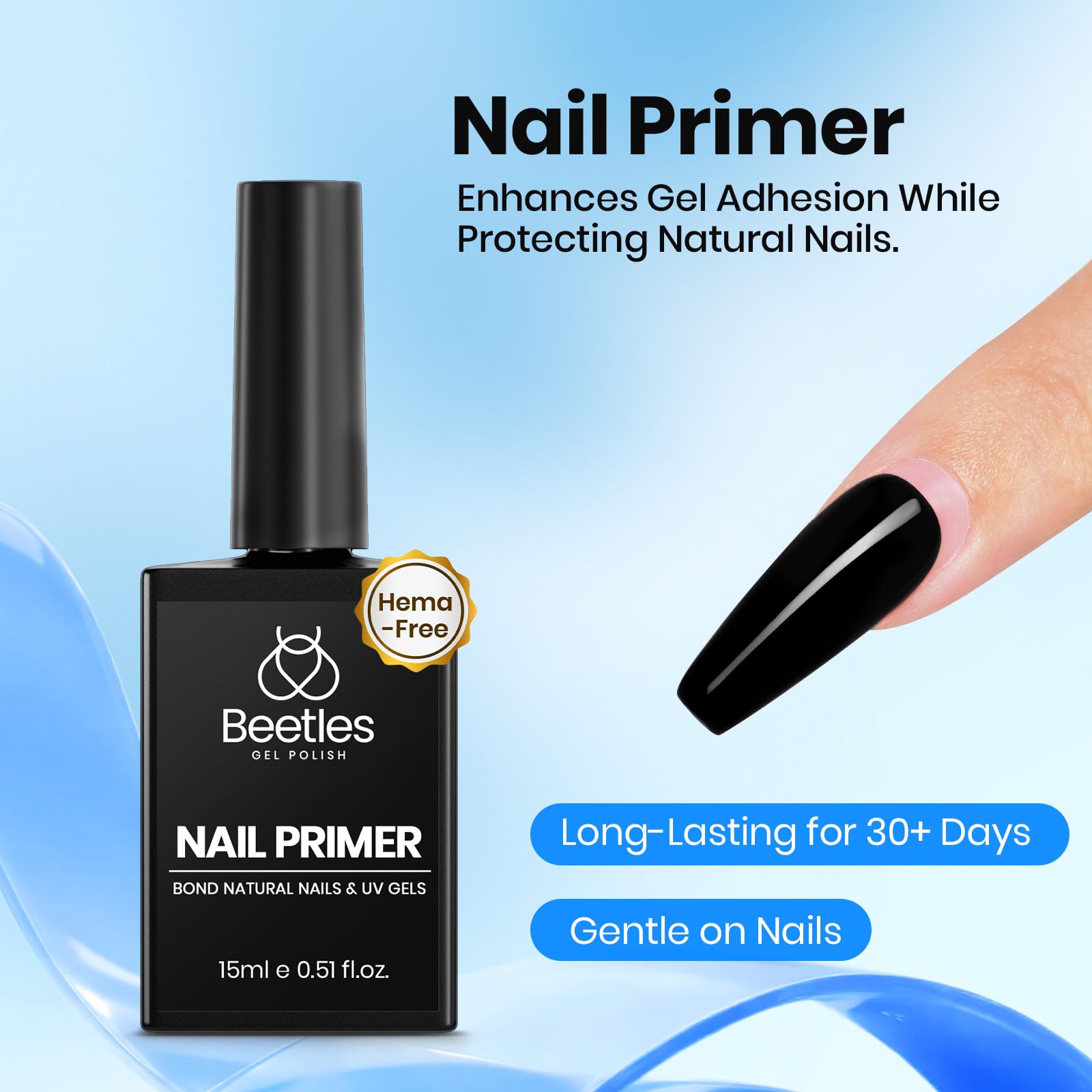 Beetles Nail Dehydrator preps surface for optimal bonding
