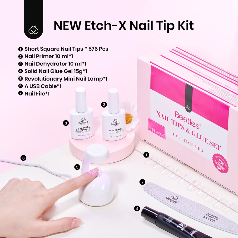 Beetles compact kit for safe, long-lasting nail designs.