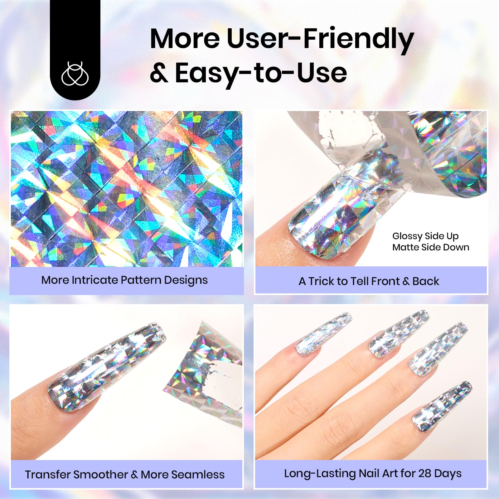 Beetles leopard-pattern foil sheets for bold, trendy manicures.