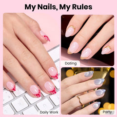 Beetles 15g nail glue gel for secure, tidy nail tip application