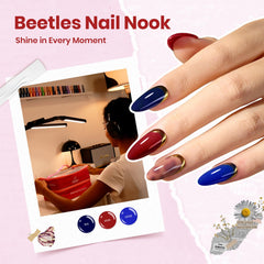 Beetles Nail Nook Swatch Palette speeds shade selection.