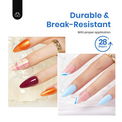 Beetles Nail Tips 3-minute extension lets you refresh nails fast.