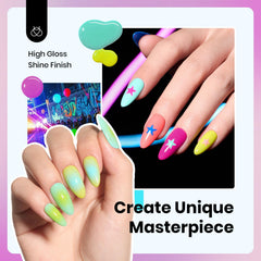 Beetles Na706 neon shade bottle for a playful pink tone.