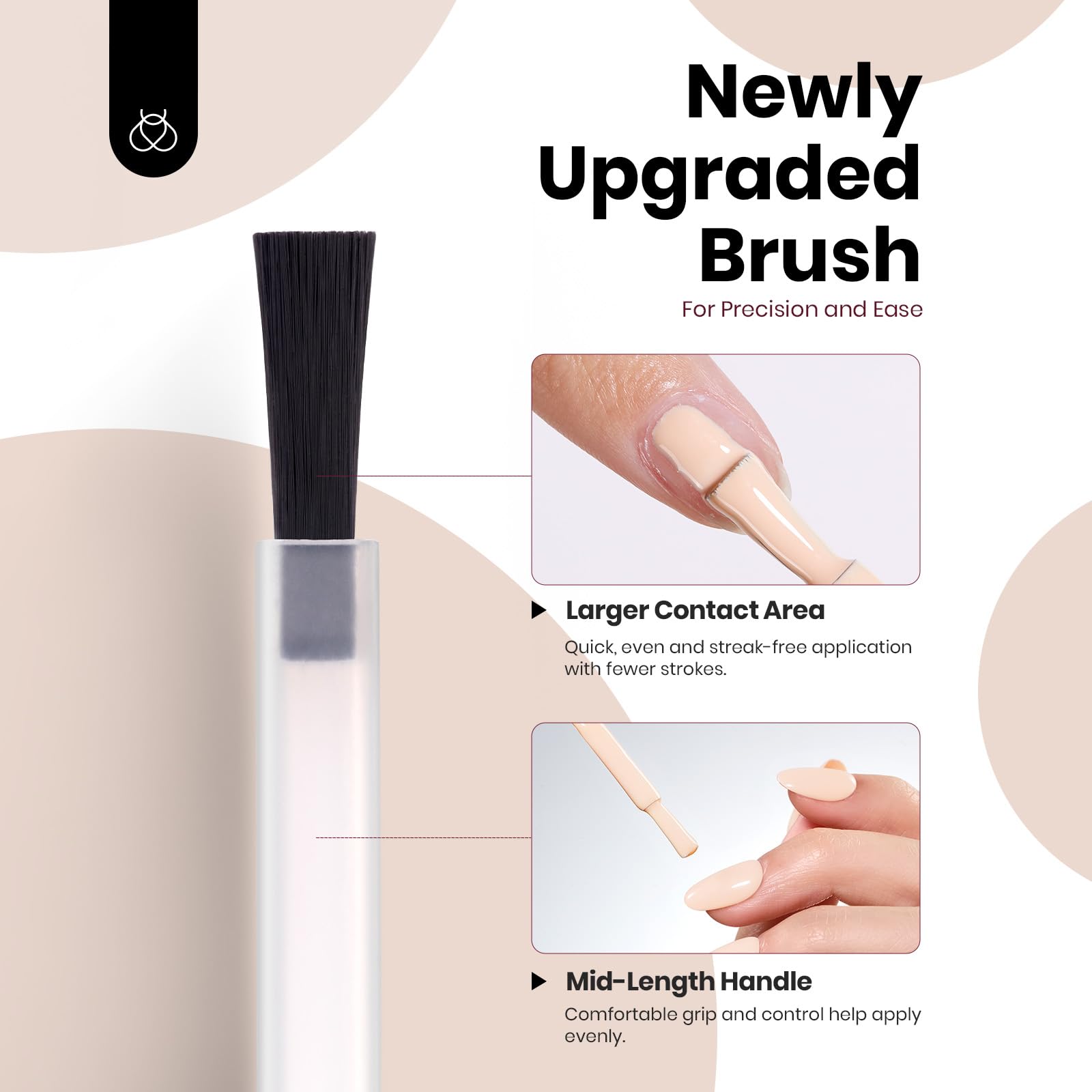 Beetles nude-brown gel polish tones for quick at-home manicure touch-ups