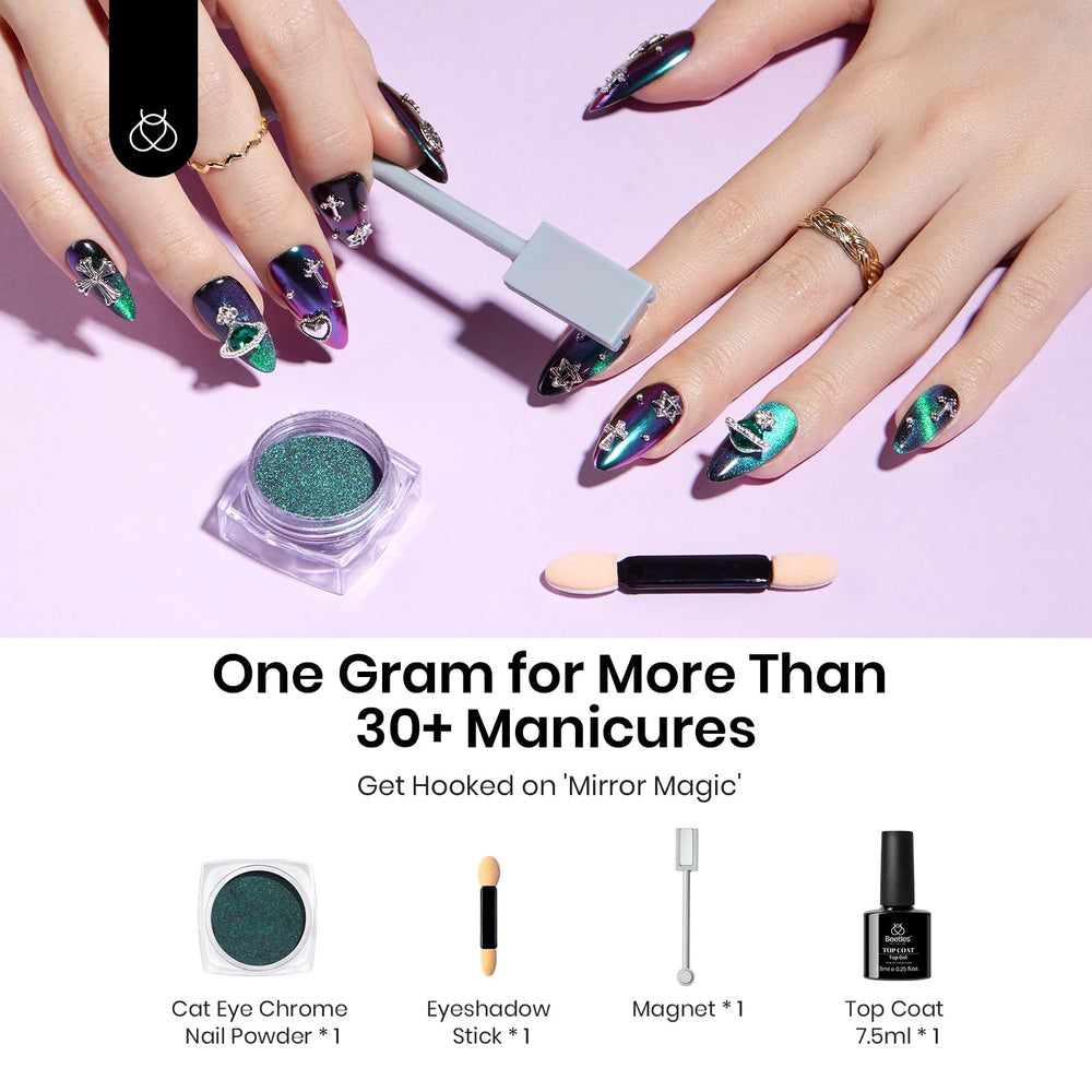 Beetles no-wipe top coat bottle for smooth finishes