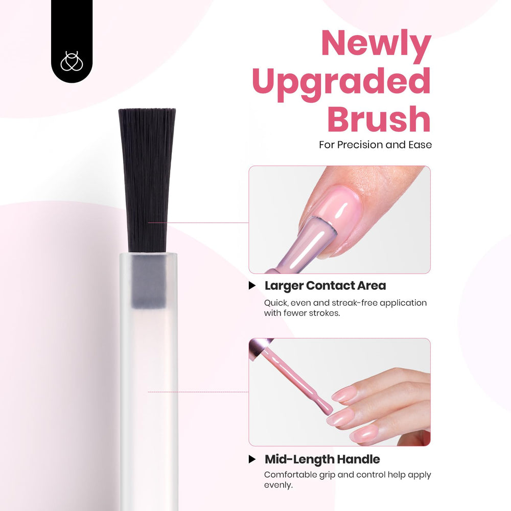 Beetles Nude Gel Nail Polish offers long-lasting shine with proper base and top coats.