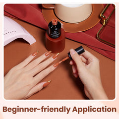 15ml Beetles bottle emphasizes value for multiple manicures.