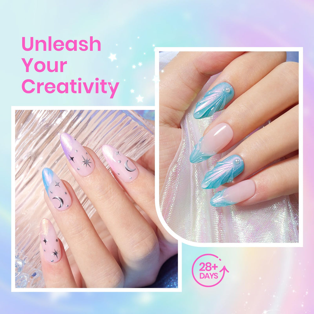 Beetles Pearl Gel Polish pink-purple f635 for vibrant everyday nails.
