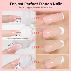 Beetles peel-off latex tape shields cuticles for neat results