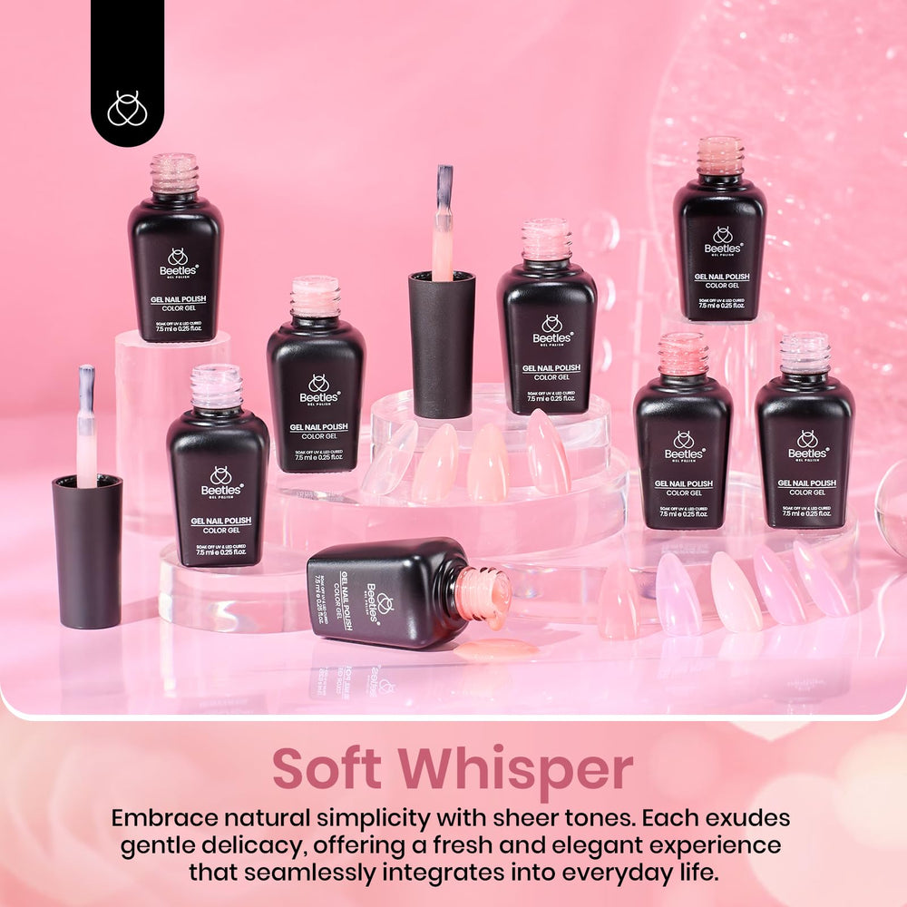 Beetles pink gel polish provides easy at-home manicure with tips