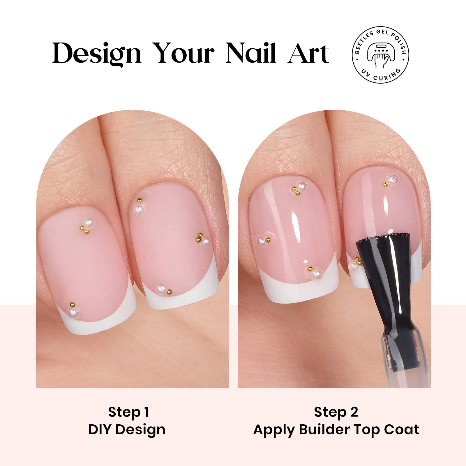 Beetles press-on nails contents show a complete all-in-one kit