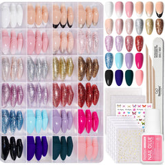 Beetles Press On Nails kit contents for versatile at-home manicures