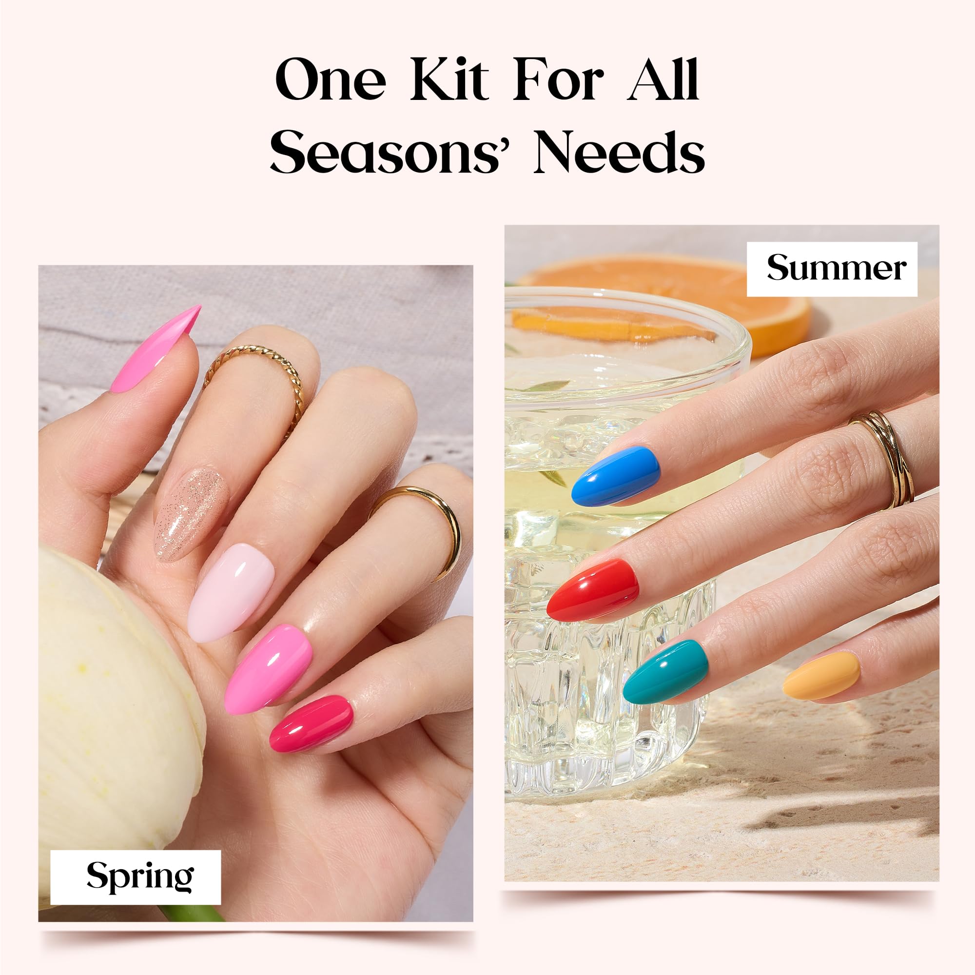 Beetles Press On Nails Kit glitter nails collection for vibrant party-ready accents