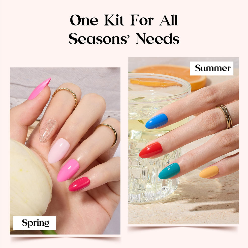 Beetles Press On Nails Kit glitter nails collection for vibrant party-ready accents