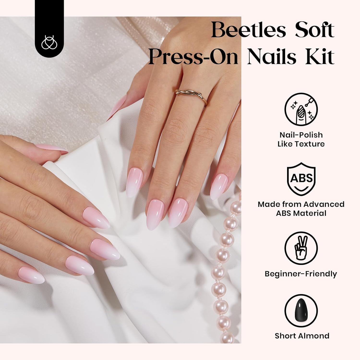 Beetles Press On Nails matte and glossy color palette for easy DIY styling