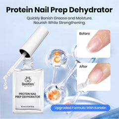 Beetles Primer Acid-Free bottle ready to boost adhesion and protect natural nails