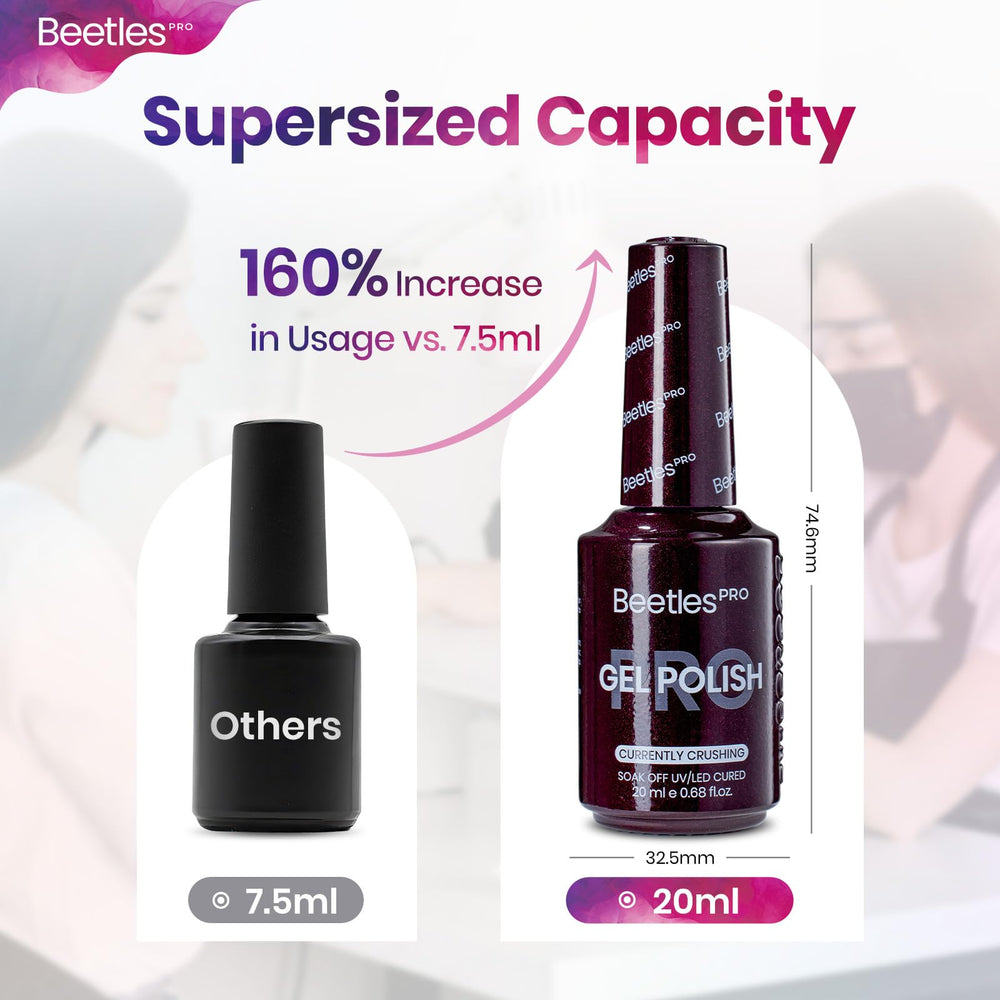 Beetles Pro base and top coat reminder for durable manicure