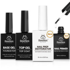Beetles professional manicure kit image showcasing a complete prep for gel nails.