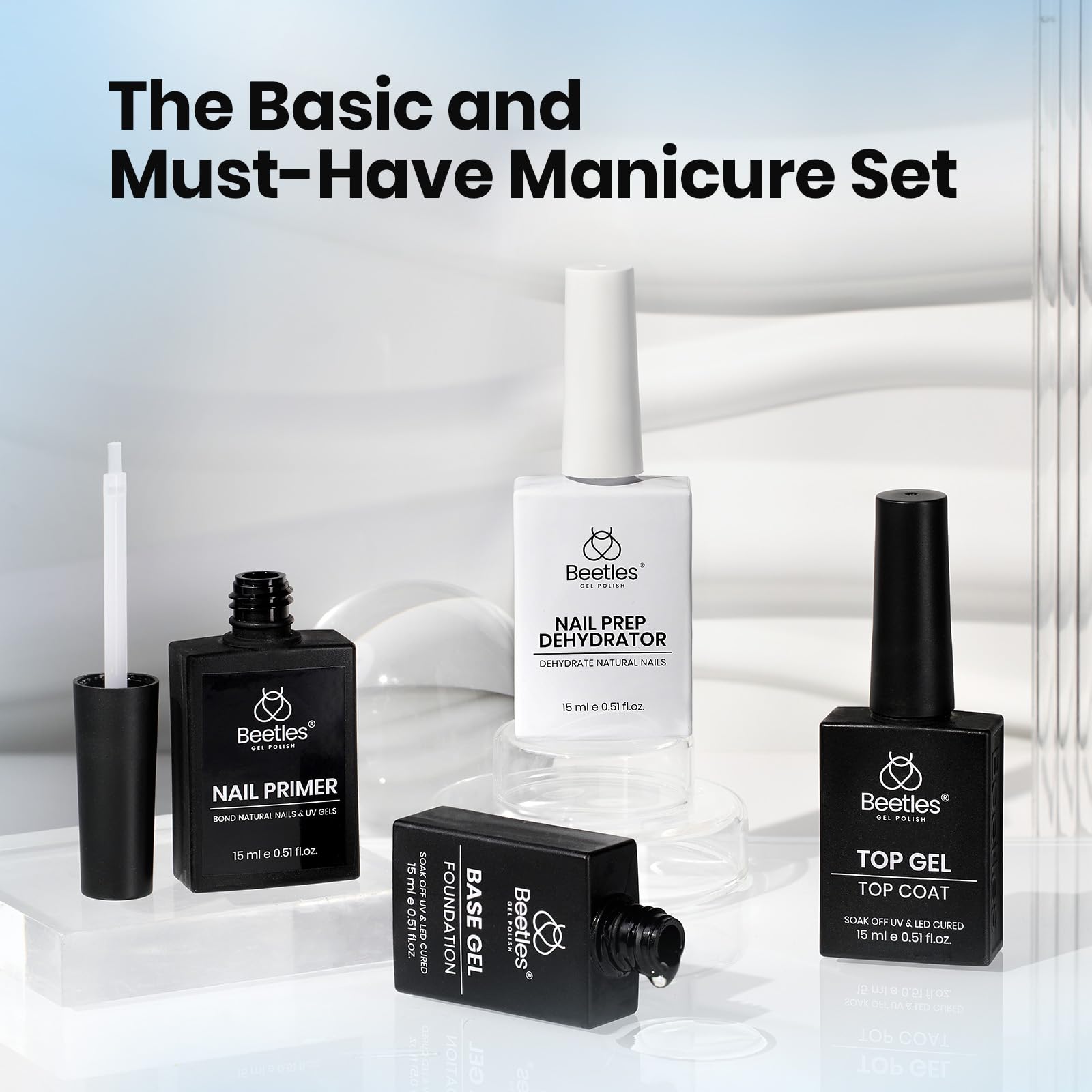 Beetles Professional Manicure Prep Kit for salon-grade prep