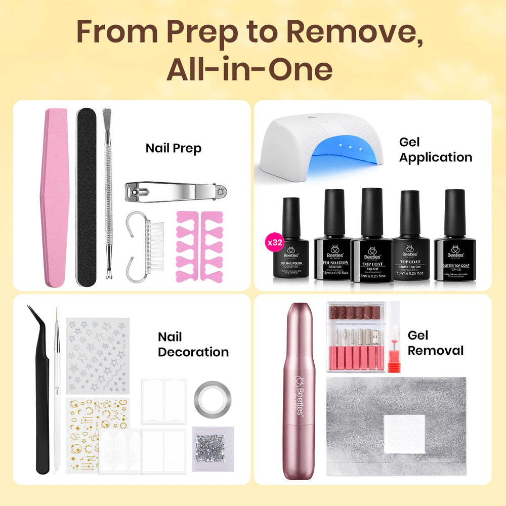 Beetles professional nail drill with ceramic head facilitates precise shaping and cuticle care