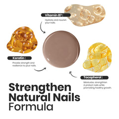 Beetles quick-dry formula applied to a swatch for fast results.